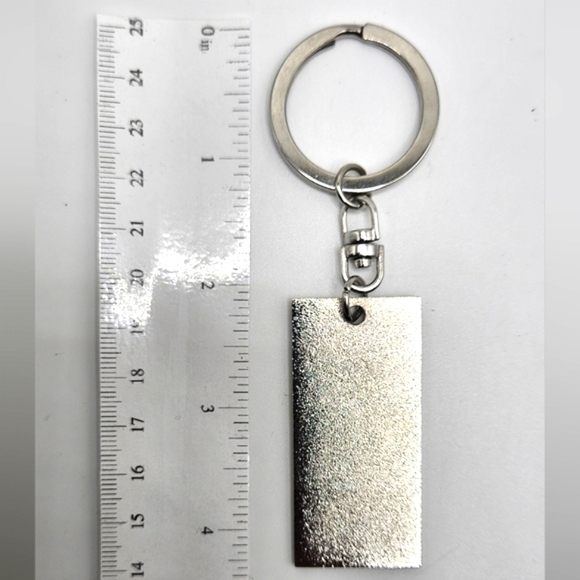 🆓️FREE ADD ON TO BUNDLE Keychain Initial A C D M Hockey Basketball NWOT - Picture 10 of 10